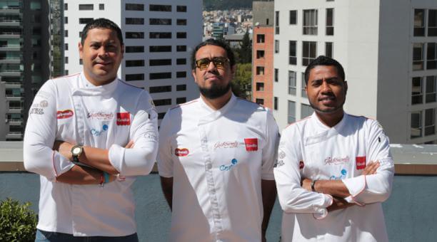 Tres chefs ecuatorianos, en proyectos internacionales